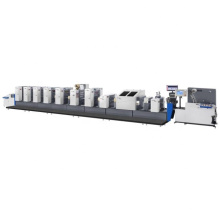 Top sales Four colour offset printing machine ZX-320 for wine lable paper adhesive label